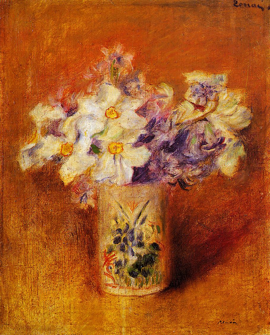 Flowers in a vase 1878